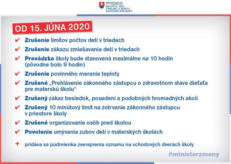 A minisztérium szórólapja a június 15-től érvényes ...